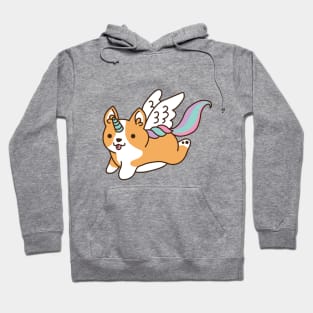 Unicorn Corgi Hoodie